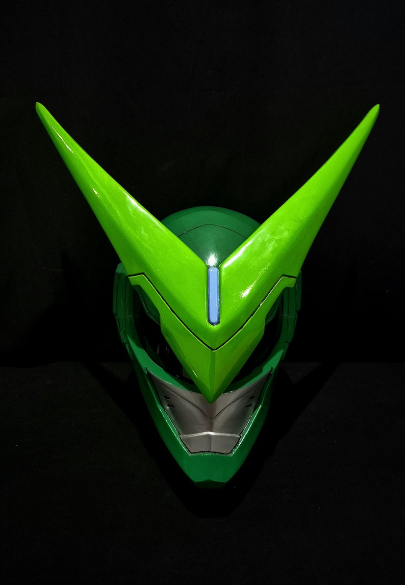Genji Green Power Ranger Helmet Only [CUSTOM SIZE] - Etsy