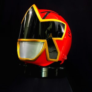 Red Ranger Custom Design and Size [ONLY HELMET]