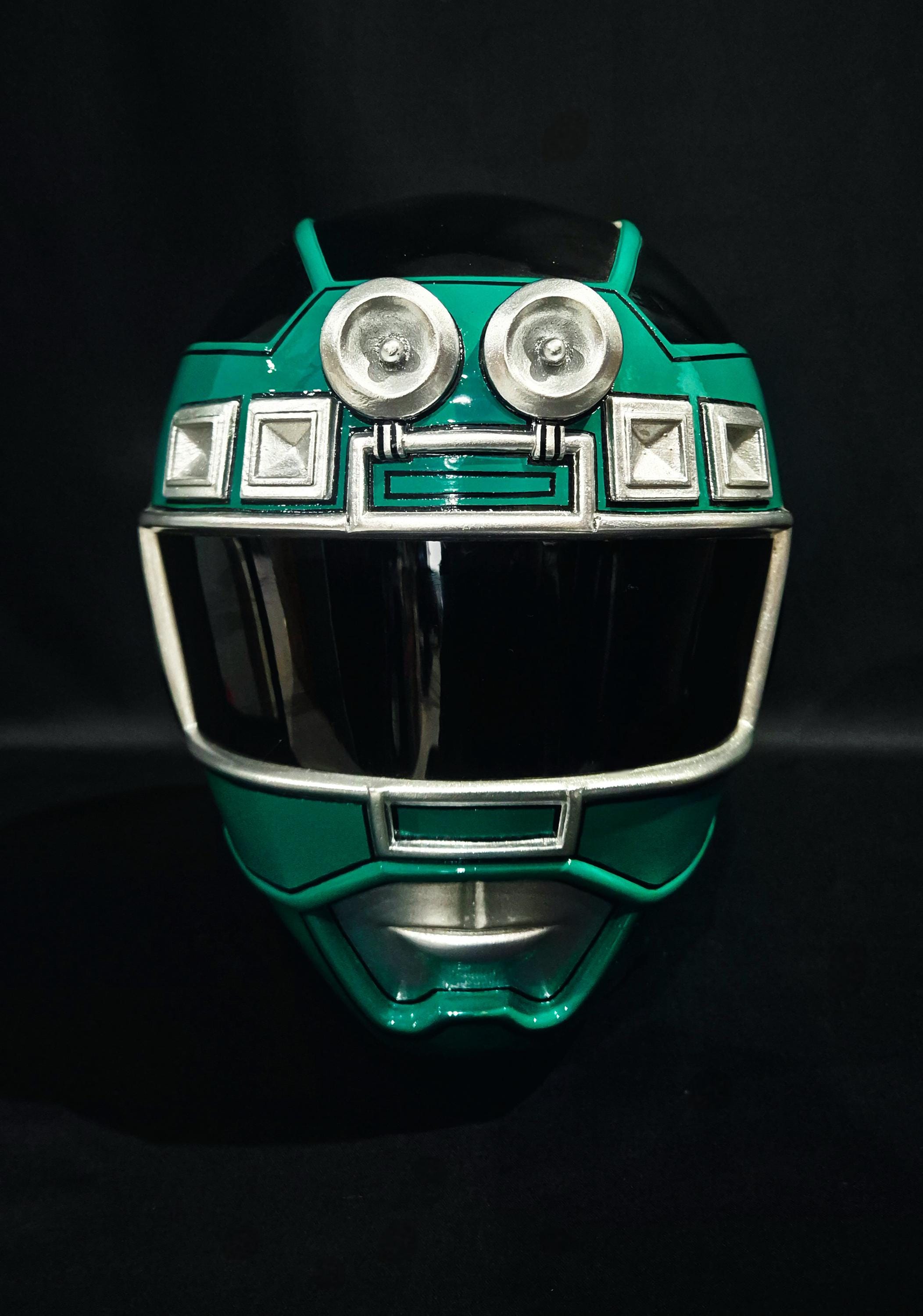 Green Turbo Ranger Helmet Only [CUSTOM SIZE] - Etsy