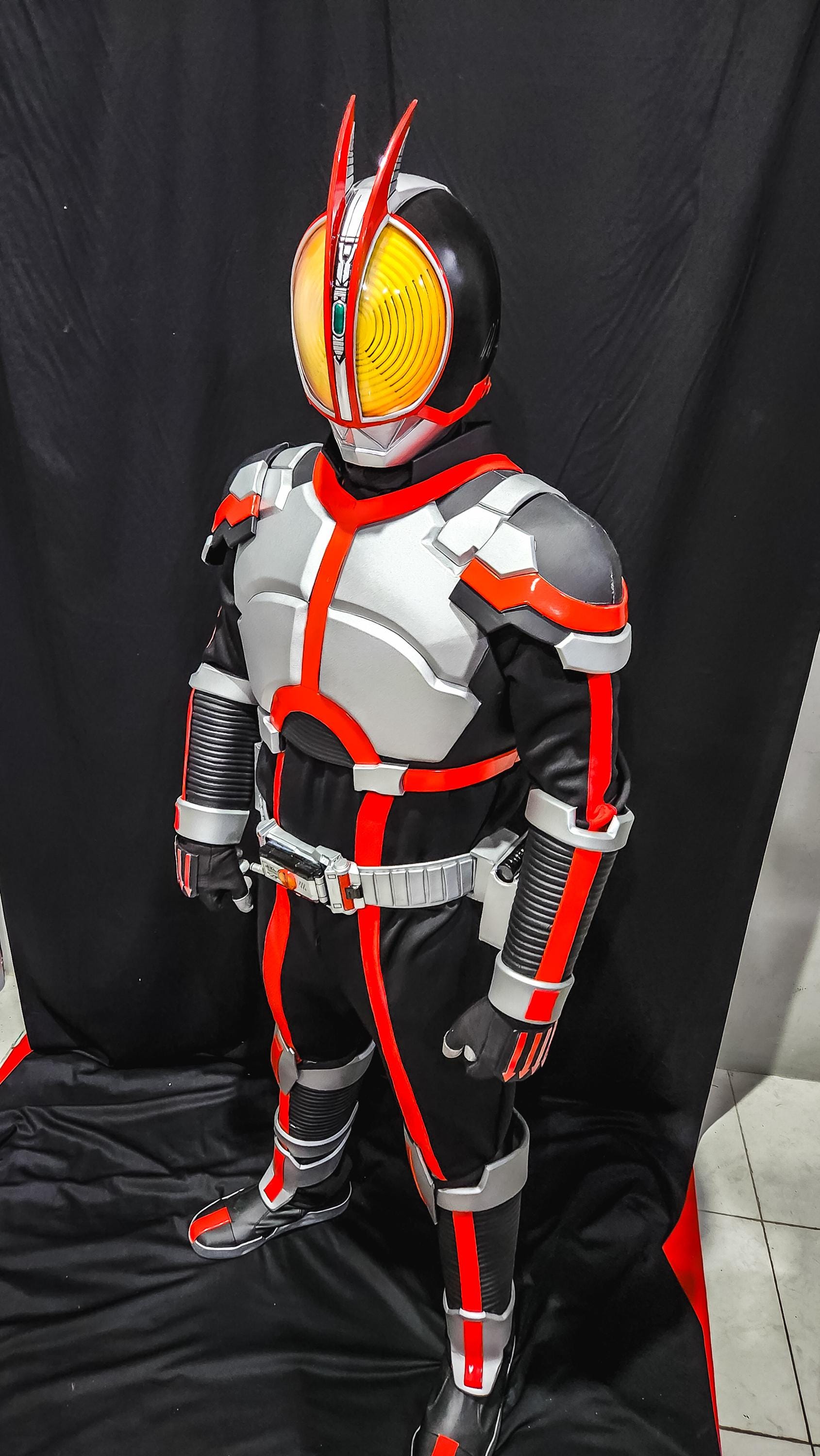 仮面ライダーファイズ コスチューム【カスタムサイズ】フルセット