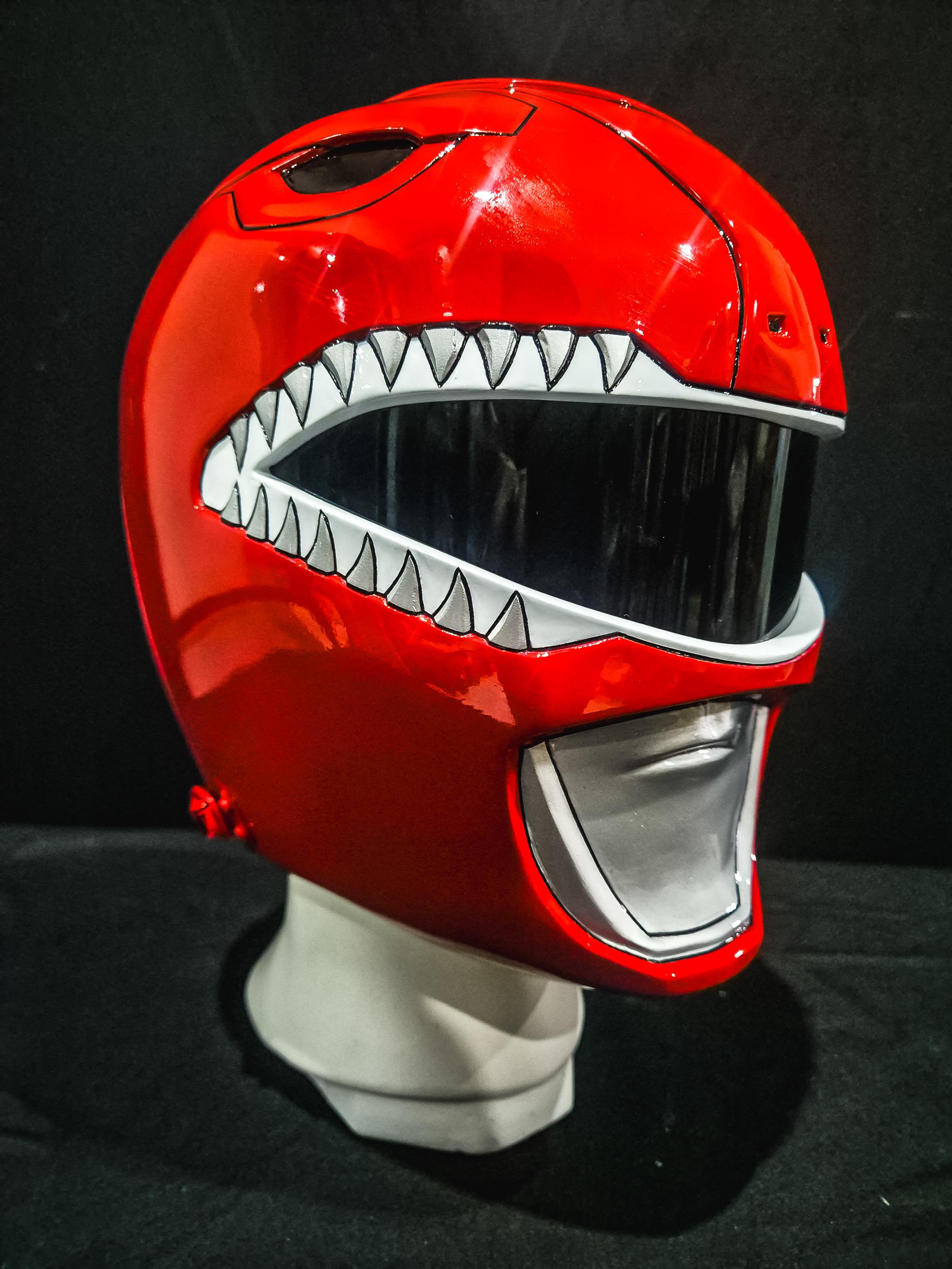 JTOKUCOSTUME MMPR パワーレンジャー レッドレンジャー ヘルメット