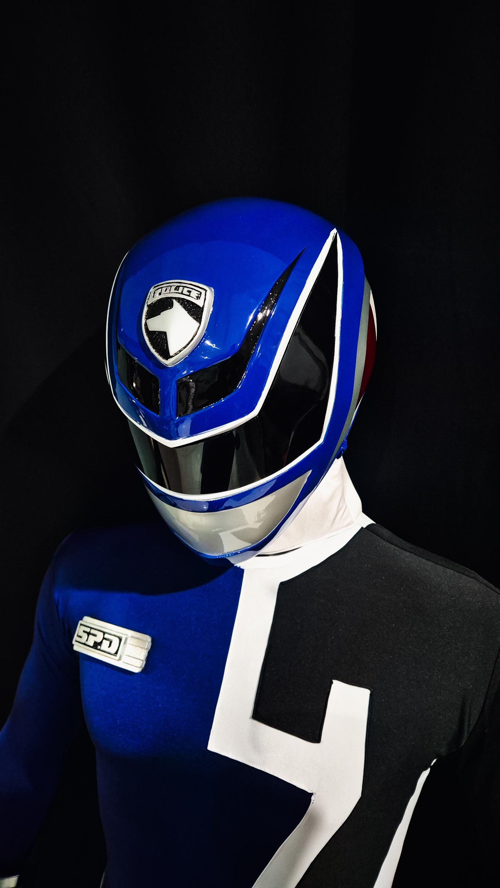 Disfraz de Deka de Ranger Azul SPD [TALLA PERSONALIZADA] - Etsy México