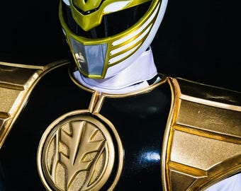 White Tiger Mighty Morphin Power Ranger Costume (custom size) MMPR