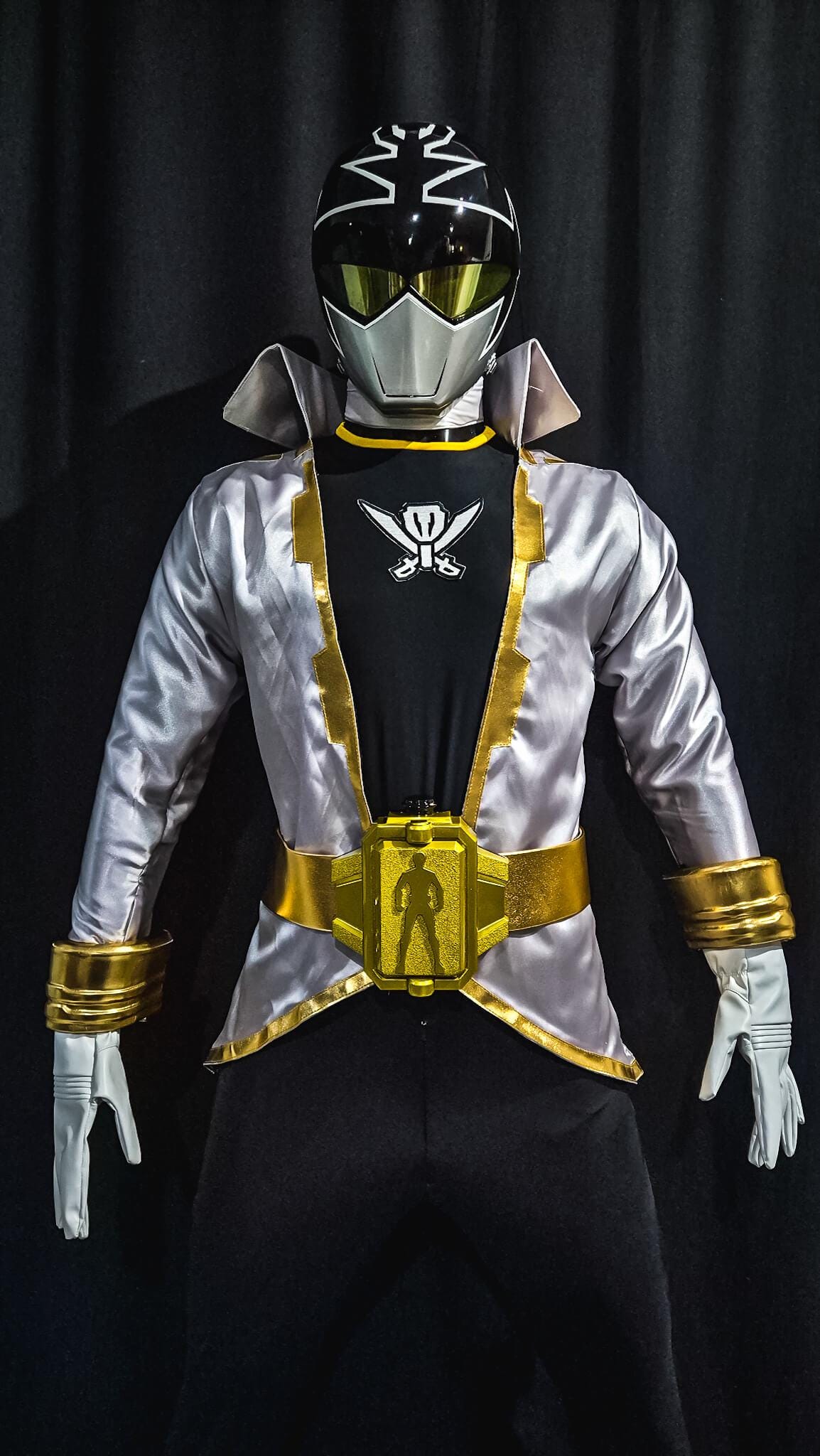 ゴーカイシルバーレンジャーコスチューム - カスタムサイズ