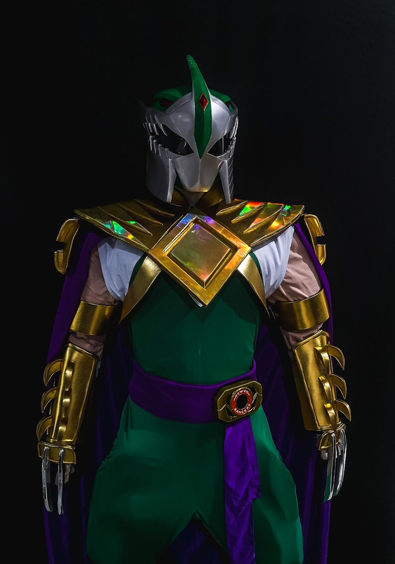 Shredder Green Power Rangers Costume Full Set [CUSTOM SIZE] - Etsy