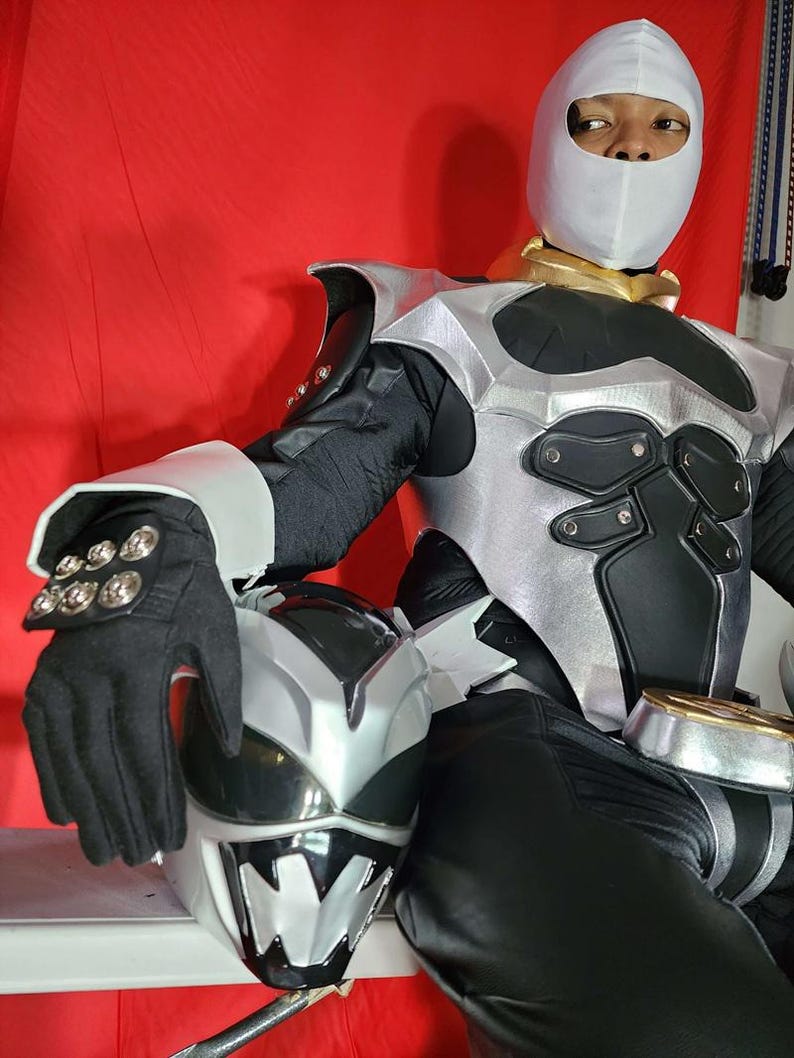 Psycho Ranger Silver Costume Power Rangers [CUSTOM SIZE] - Etsy