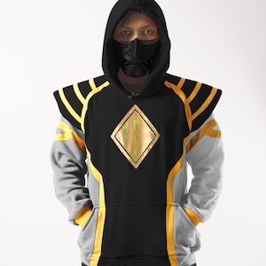 Black Omega Jacket Ranger [CUSTOM SIZE] for daily use and cosplay