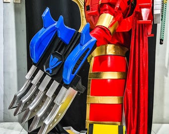 ゴーカイレッド パワーレンジャーコスチューム [カスタムサイズ