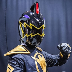Black Dino Thunder Ranger Costume [CUSTOM SIZE] handmade