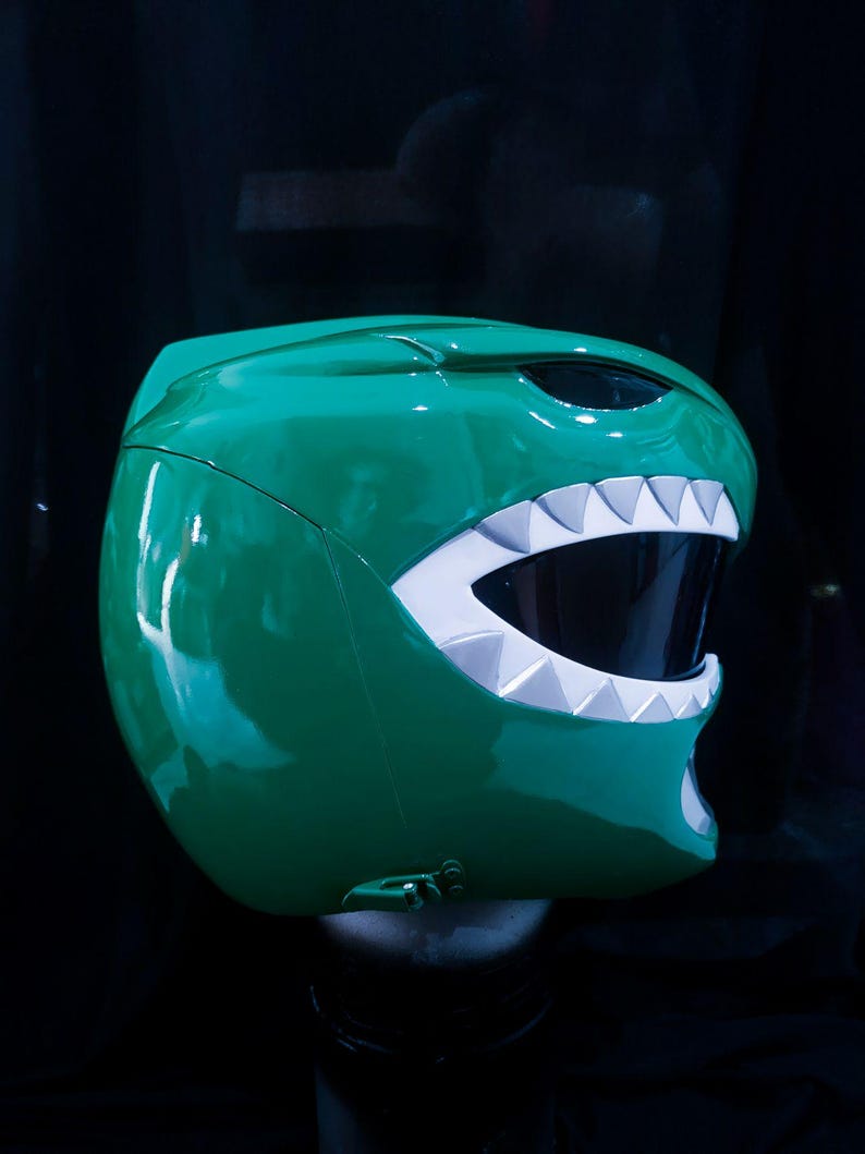 JTOKUCOSTUME MMPR Green Ranger Helmet Replica Power Rangers jtokucostume-mmpr-green-ranger-helmet-replica-power-rangers
