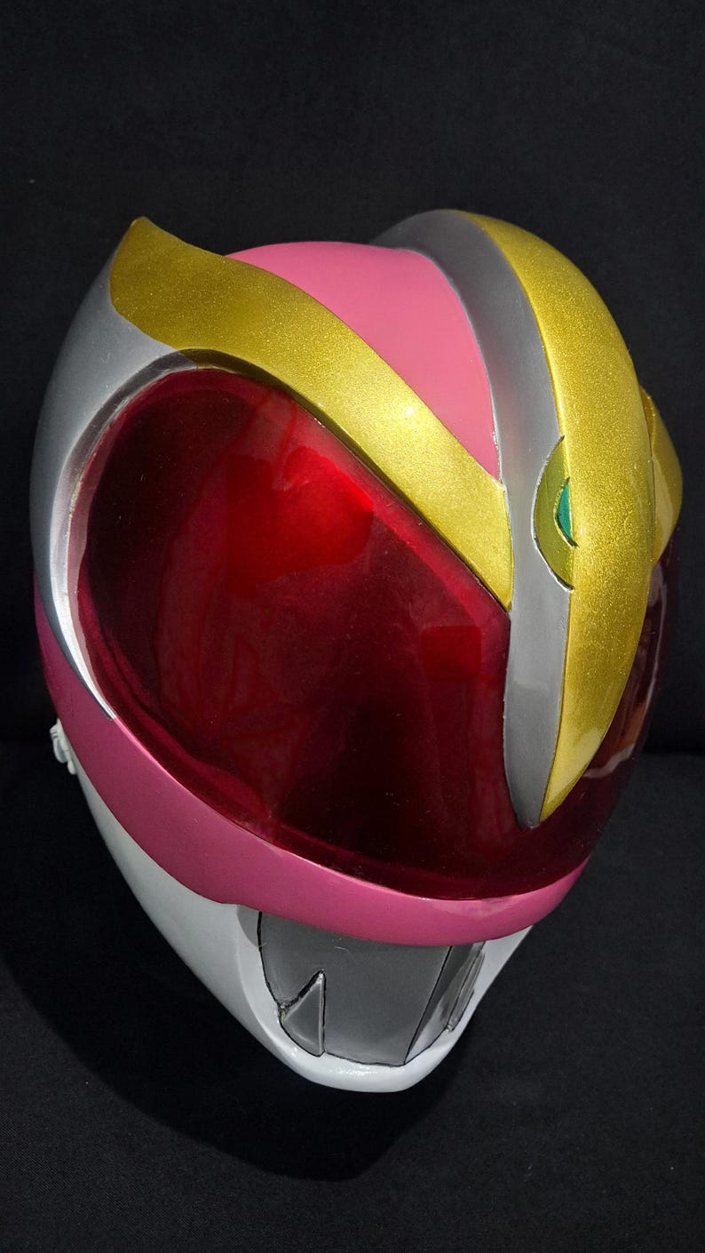 MMPR Pink Power Rangers Helmet Custom Design [CUSTOM SIZE] - Etsy