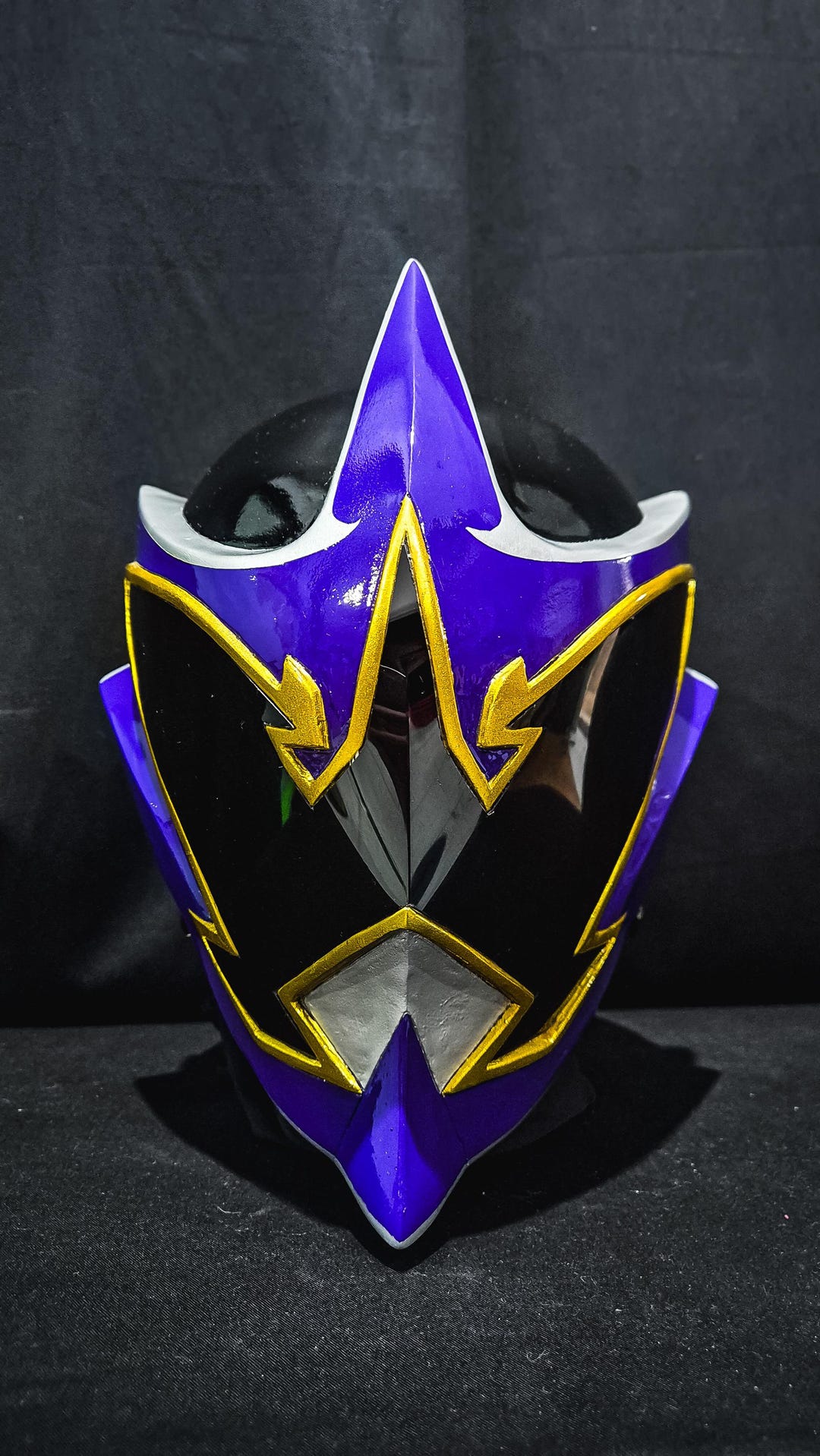 Purple Koragg Power Ranger Helmet [CUSTOM SIZE] - Etsy