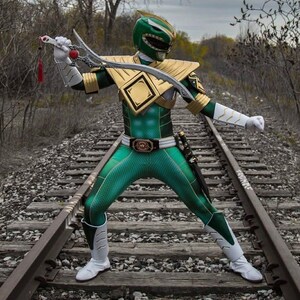 Green Power Ranger Bat in the Sun BITS Costume Full Set [CUSTOM SIZE ...