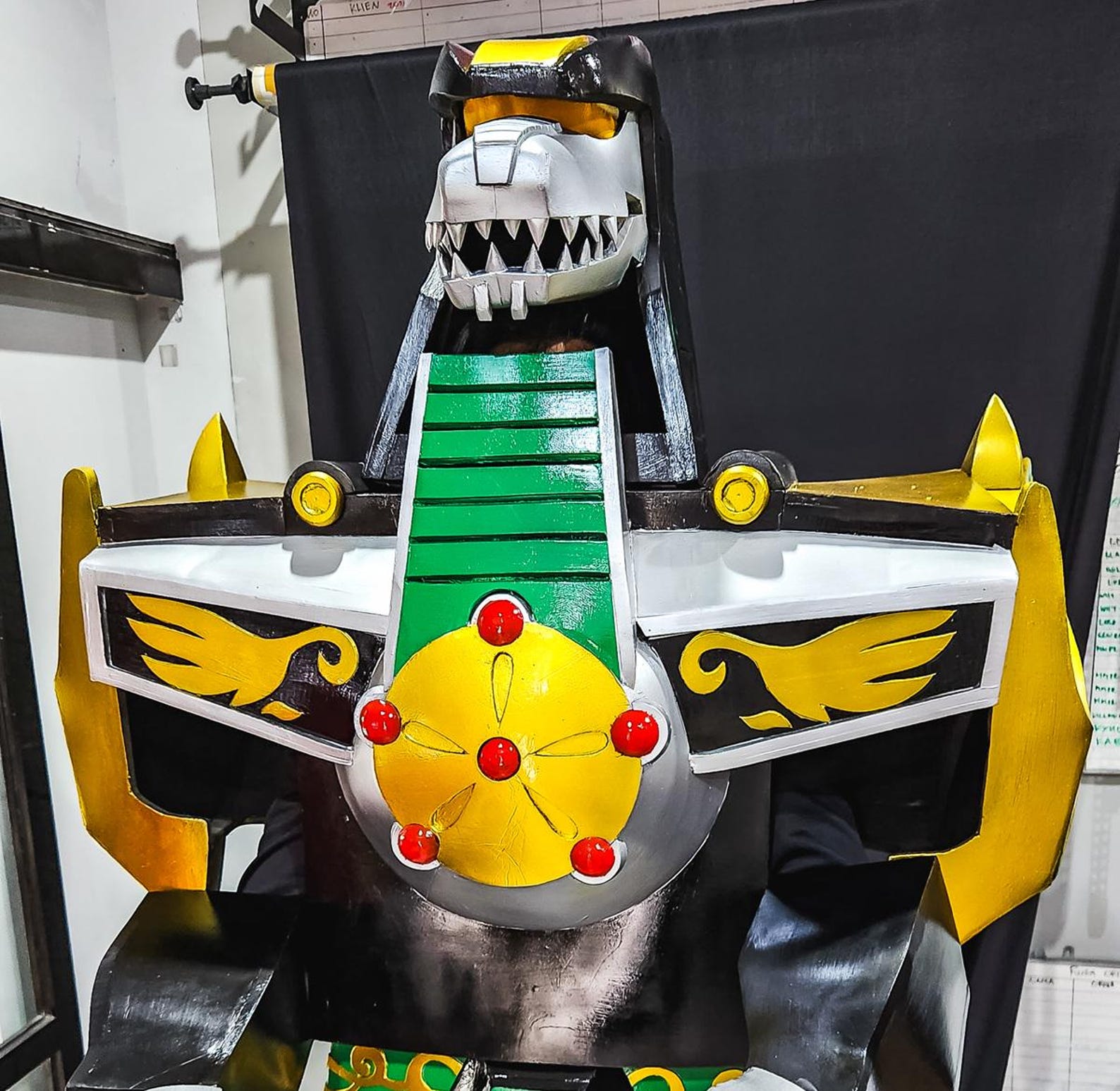 Dragonzord Costume Cosplay MMPR Rangers [CUSTOM SIZE] - Etsy