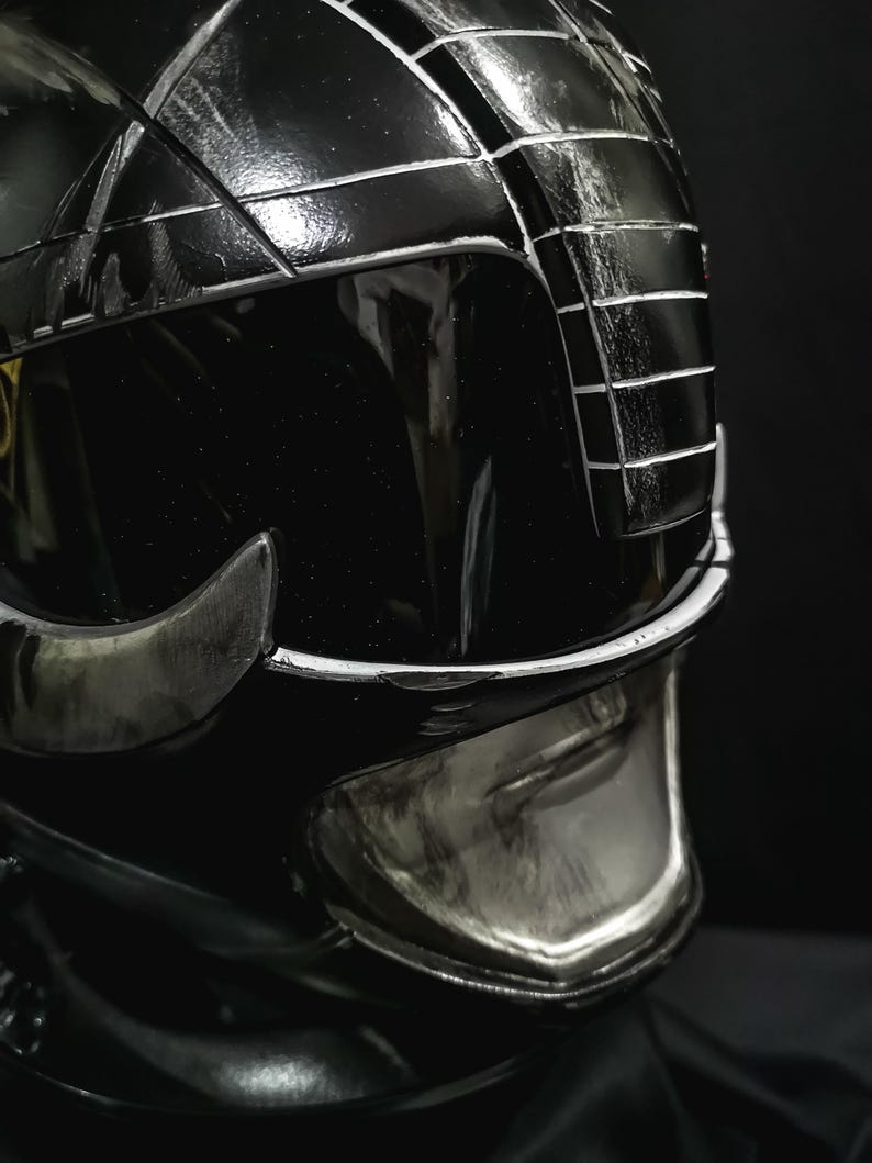 Black Power Ranger Helmet MMPR