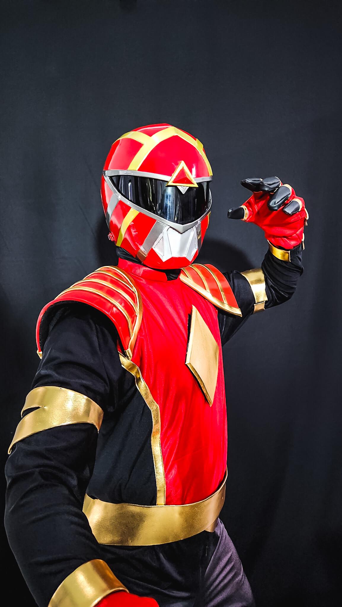 Red Omega Power Ranger Costume [CUSTOM SIZE] - Etsy