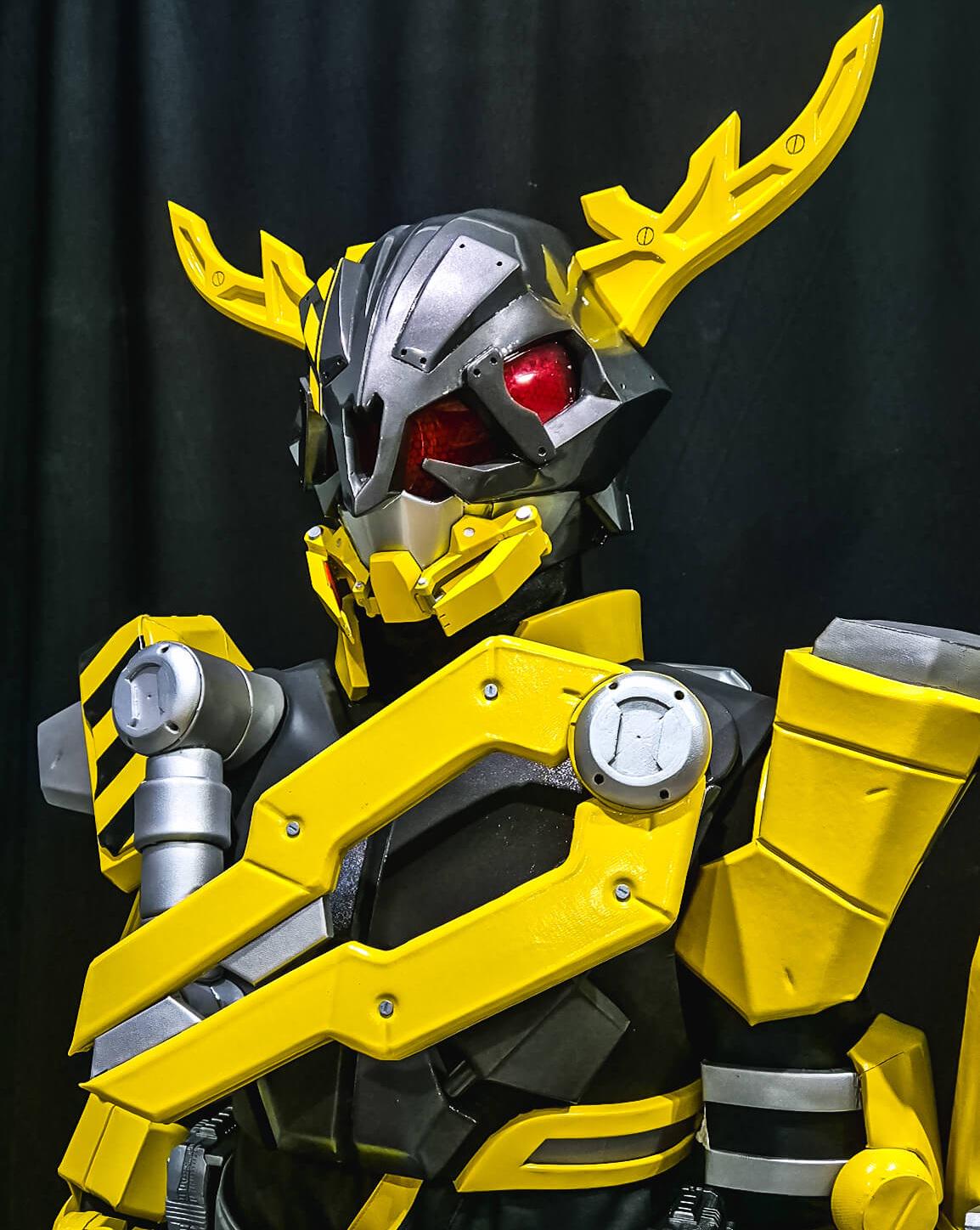 Kamen Rider Seeker Cosplay Costume: Geats Riders Kaima Todoroki
