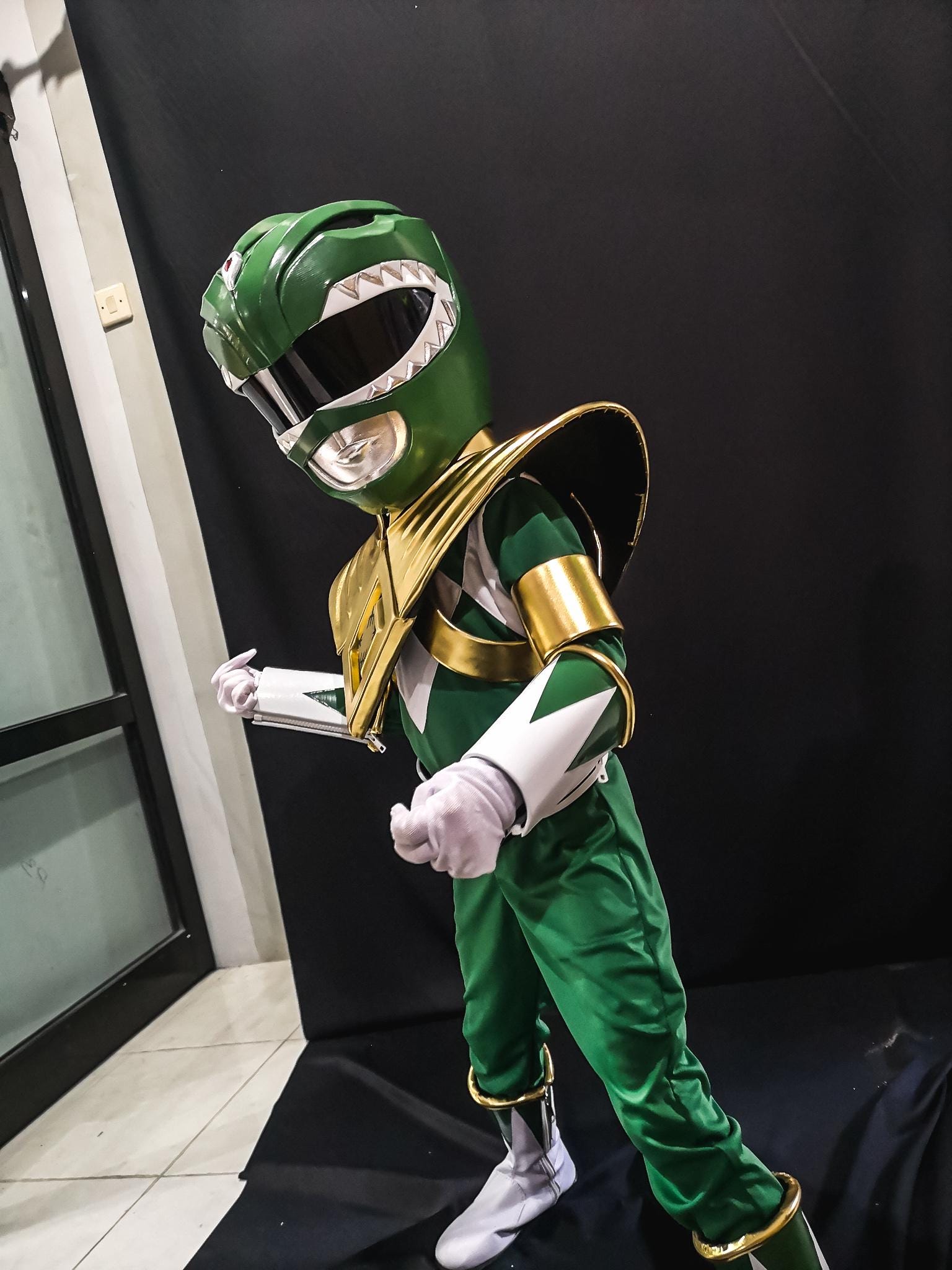 Green Ranger BITS Kids Costume Full Set [CUSTOM SIZE] - Etsy