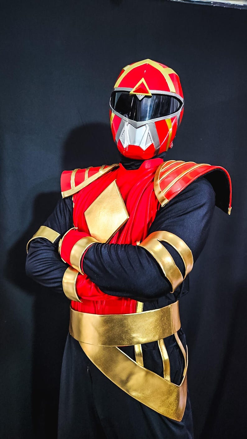 Red Omega Power Ranger Costume [CUSTOM SIZE] - Etsy