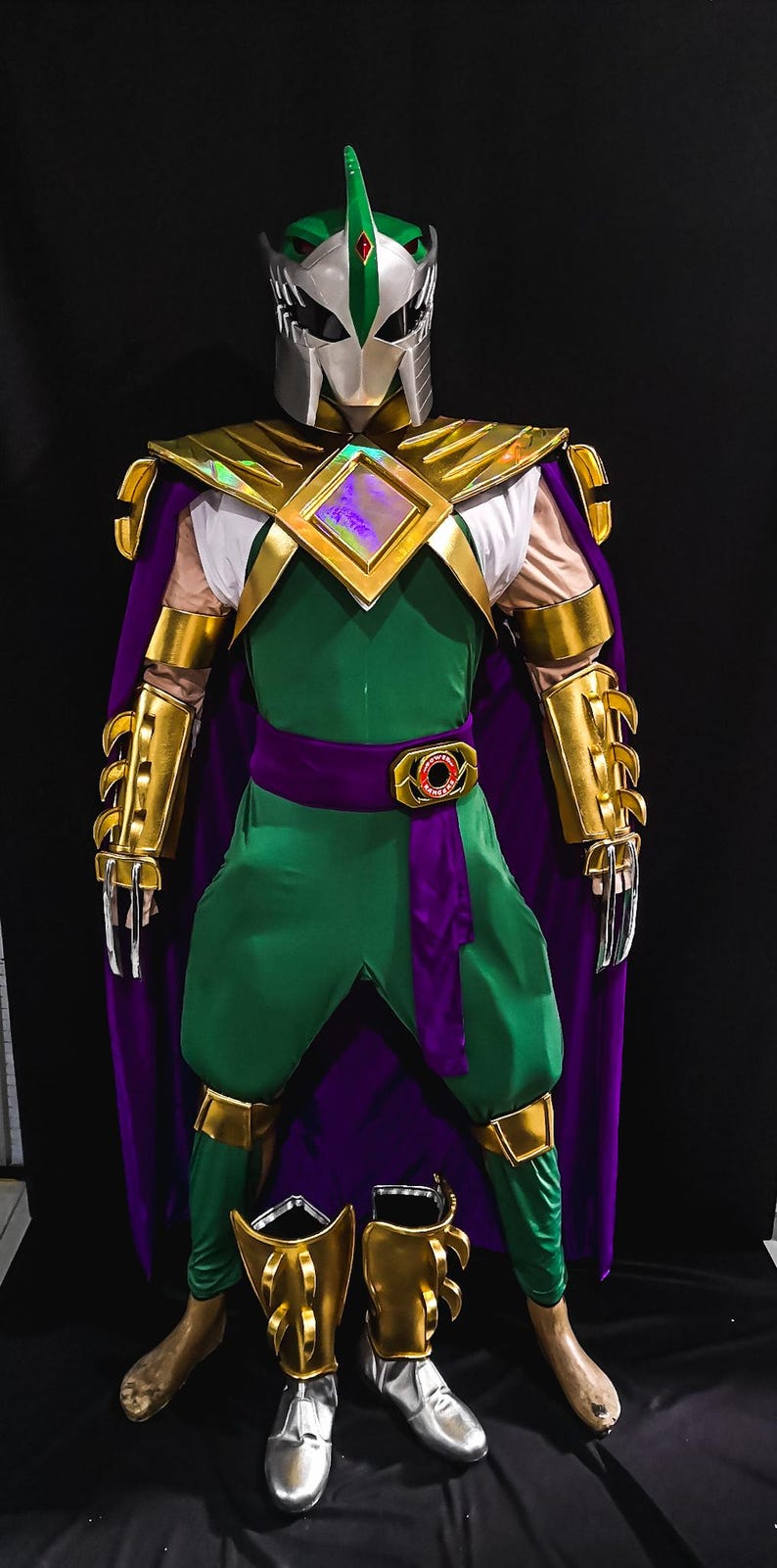 Shredder Green Power Rangers Costume Full Set [CUSTOM SIZE] - Etsy
