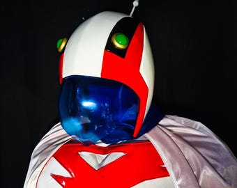 ジュン・ザ・スワン ガッチャマン風コスプレヘルメット（樹脂製