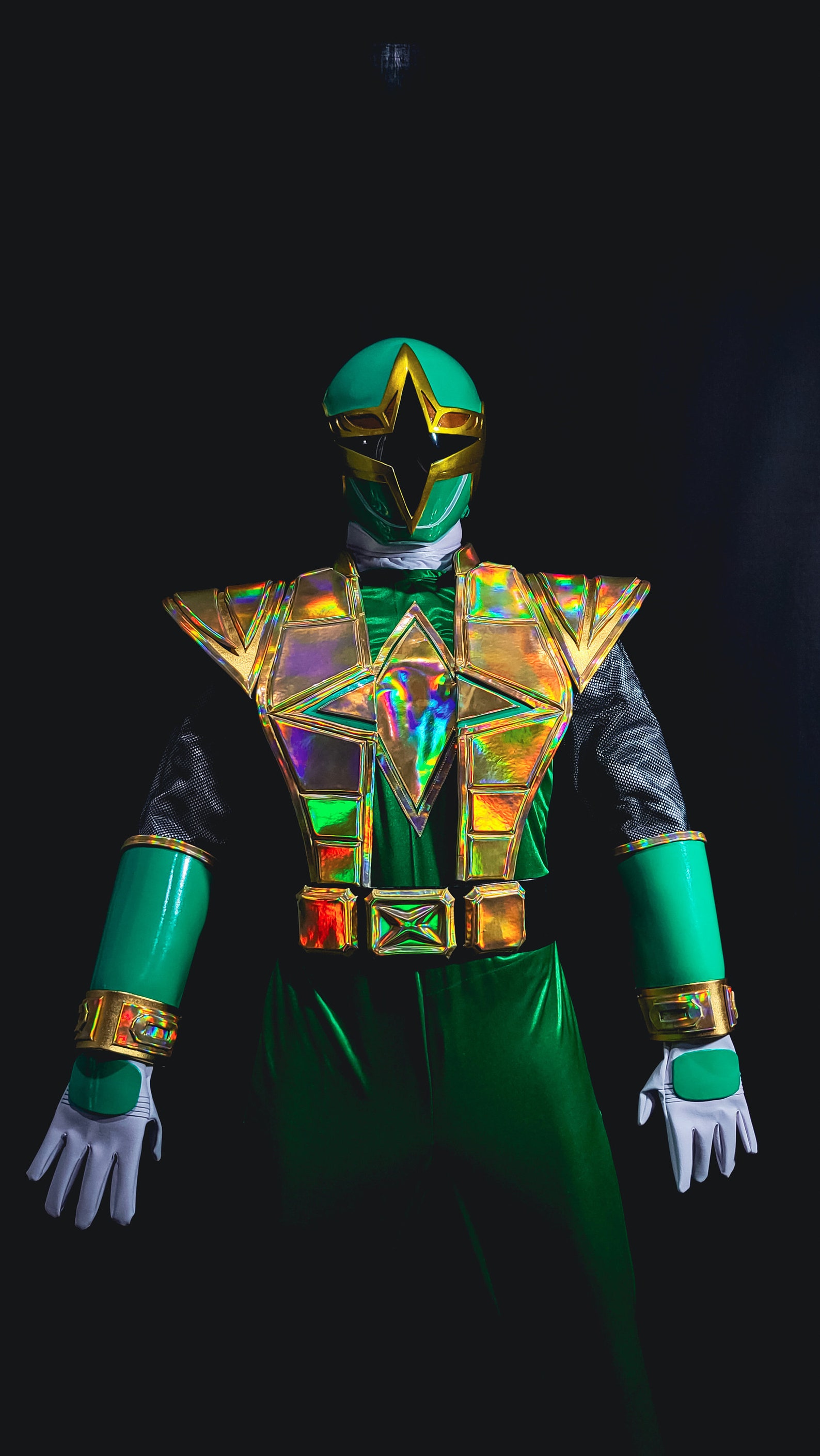 Green Samurai Ranger Ninja Storm Power Ranger Full Body Set Costume - Etsy