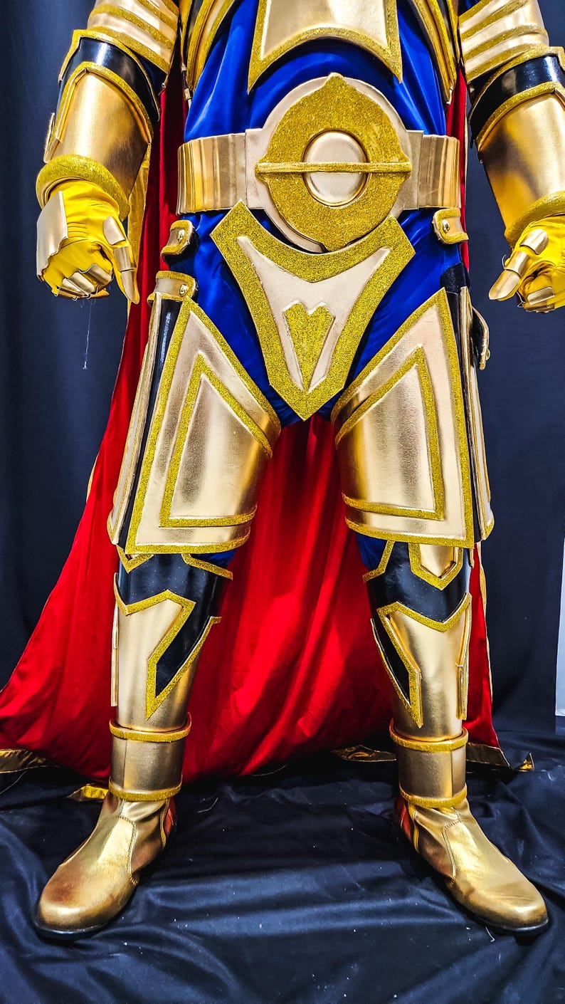 Solaris Knight Power Ranger Costume [CUSTOM SIZE] for Cosplay Tokusatsu ...