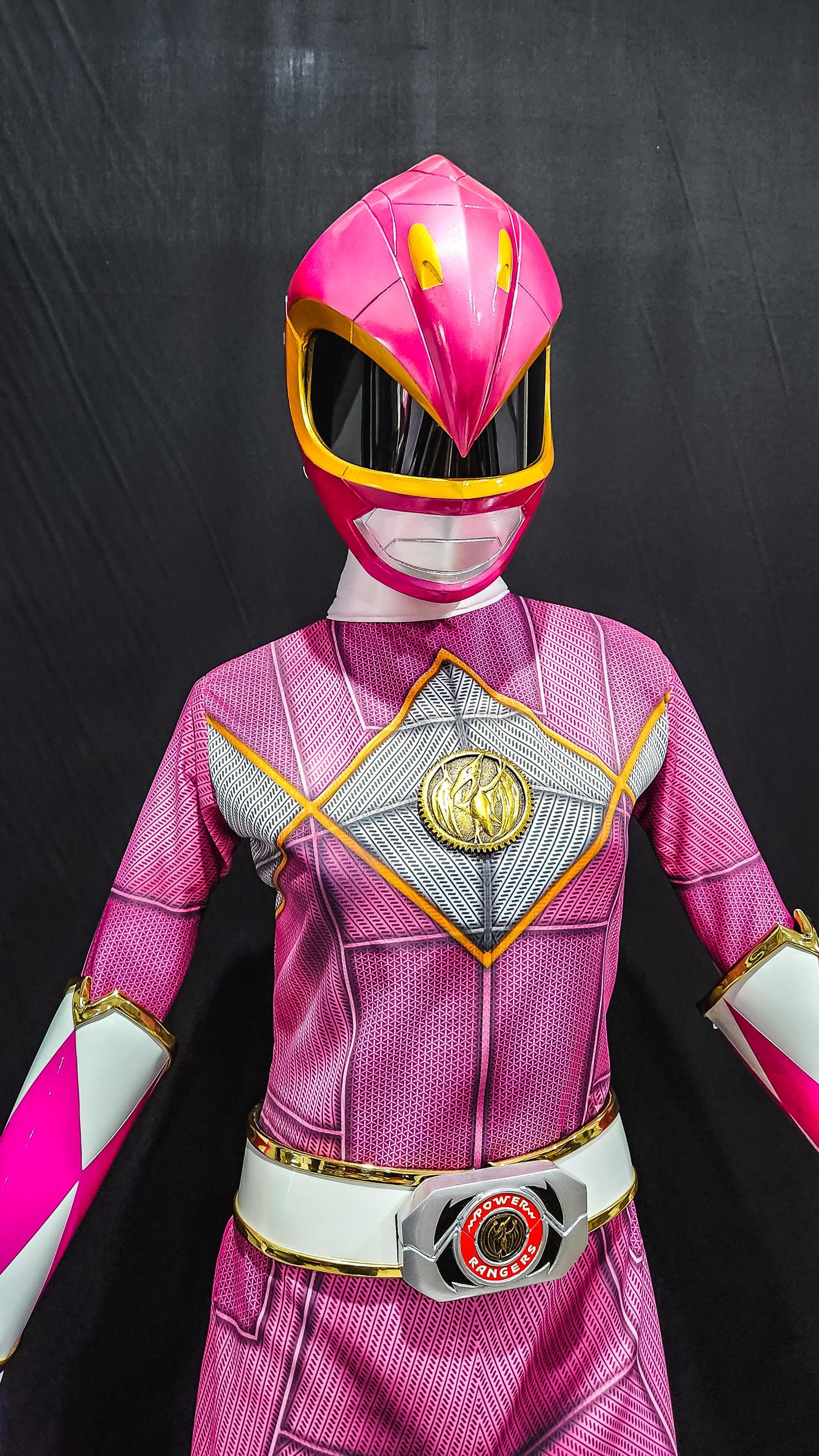 pink power ranger costume dress Mighty Morphin Pink Power Ranger Sassy Women Costume