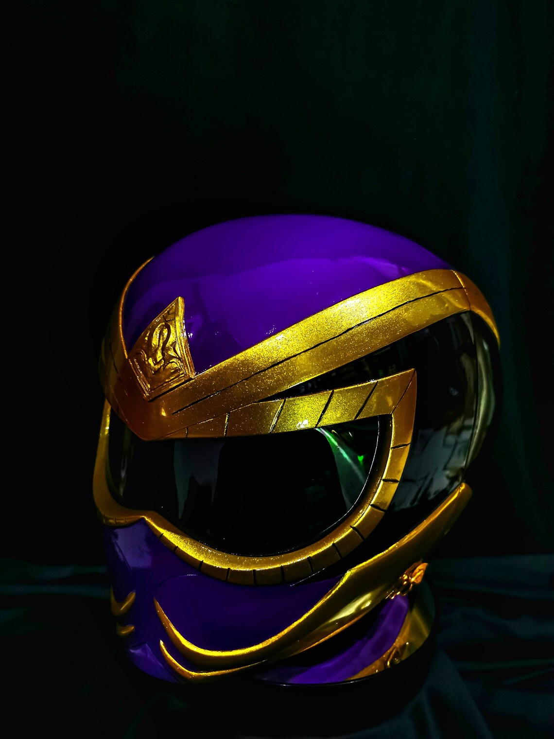 Jungle Furry Lila Power Ranger Helm custom design [CUSTOM SIZE] - Etsy.de