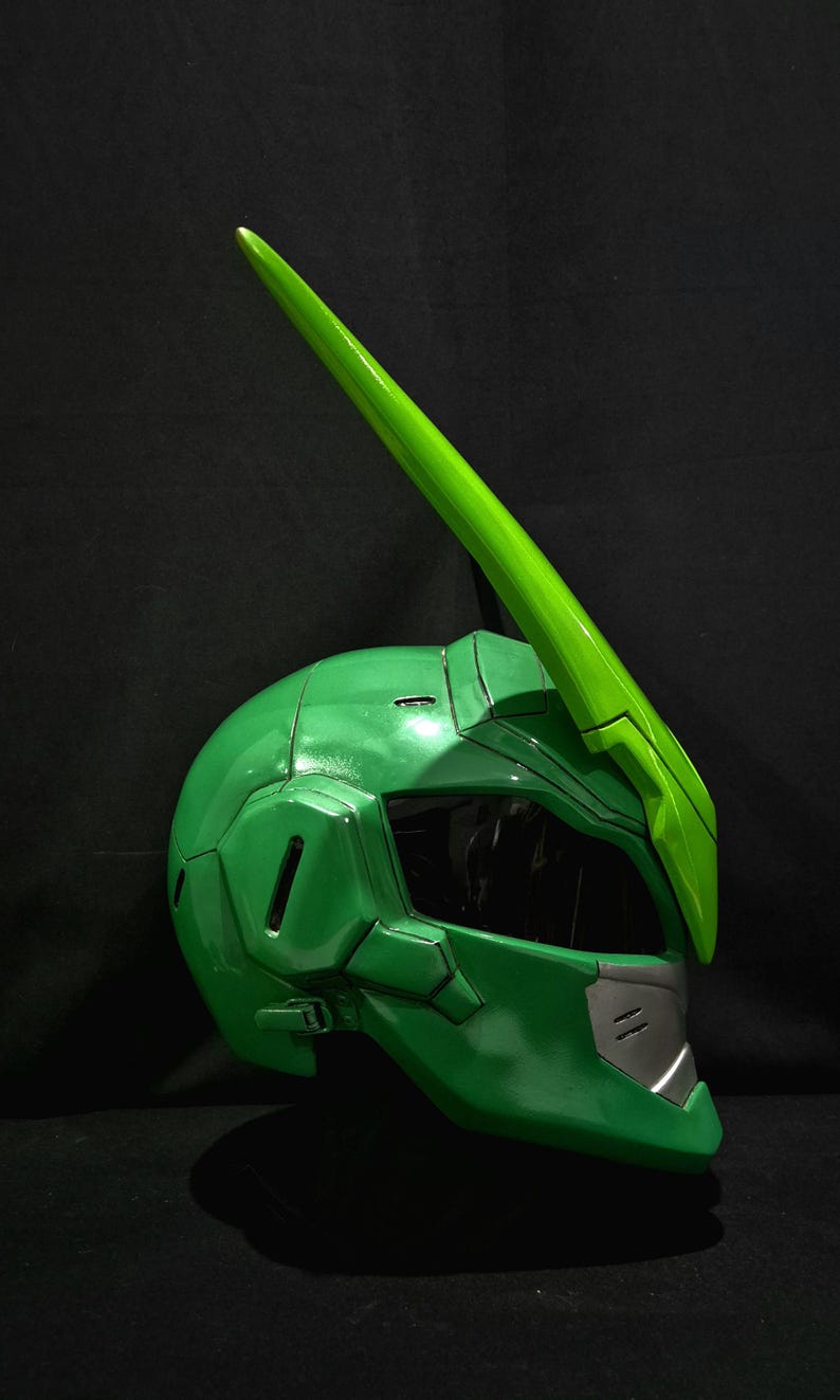 Genji Green Power Ranger Helmet Only [CUSTOM SIZE] - Etsy