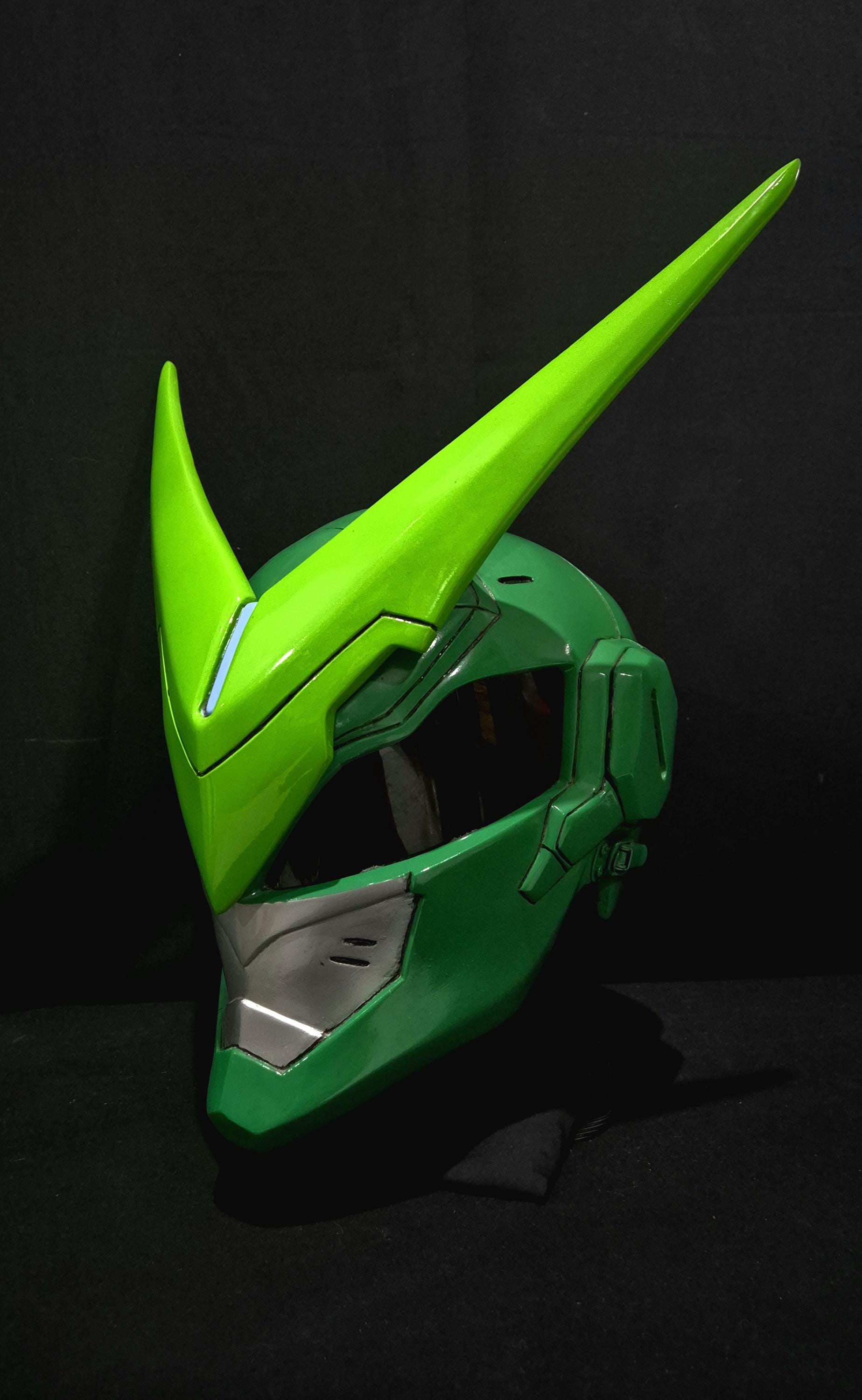 Genji Green Power Ranger Helmet Only [CUSTOM SIZE] - Etsy