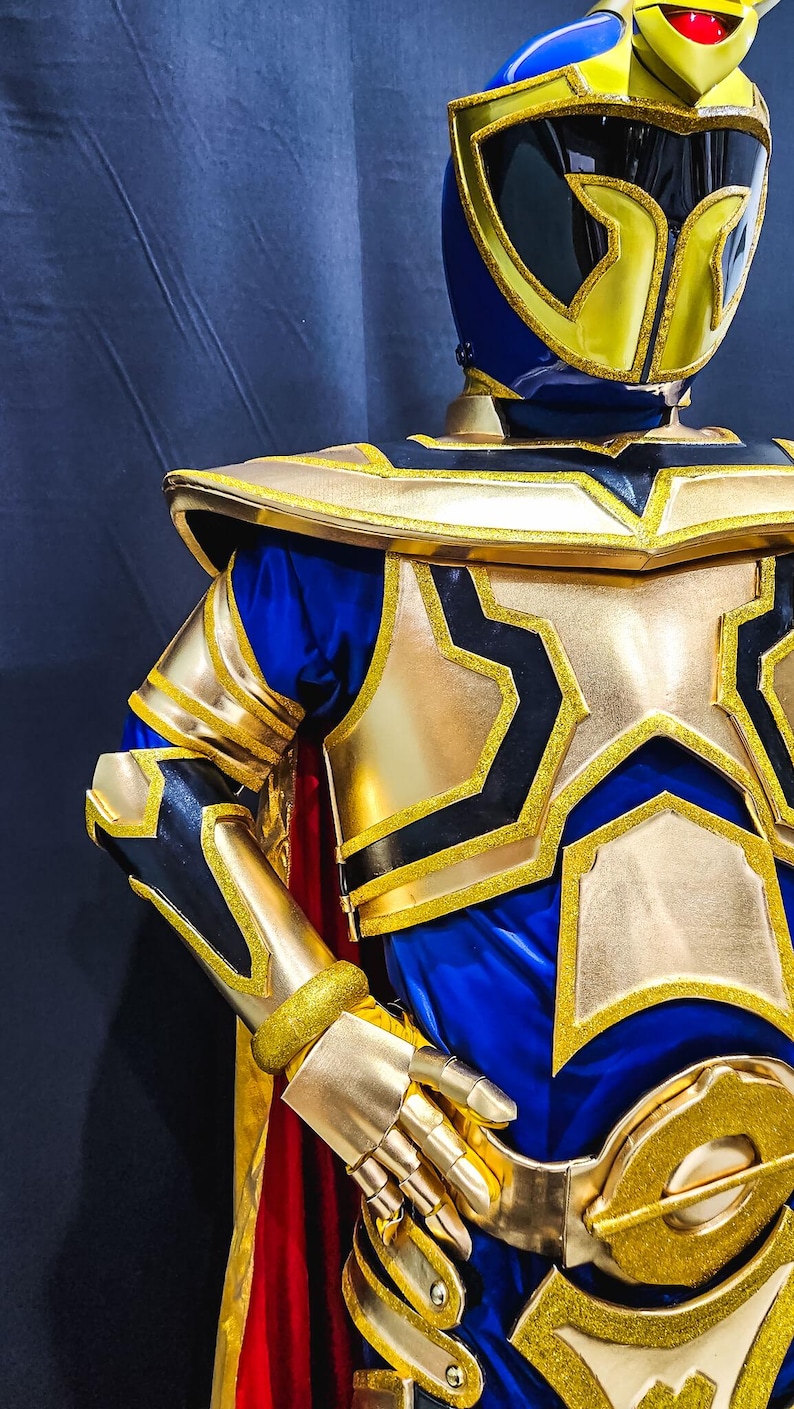 Solaris Knight Power Ranger Costume [CUSTOM SIZE] for Cosplay Tokusatsu ...