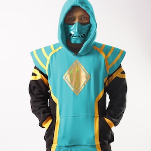 Blue Omega Jacket Ranger [CUSTOM SIZE] for daily use and cosplay
