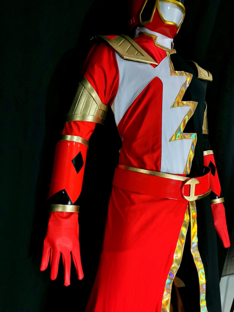 Red Ranger Custom Design Costume [CUSTOM SIZE] - Etsy