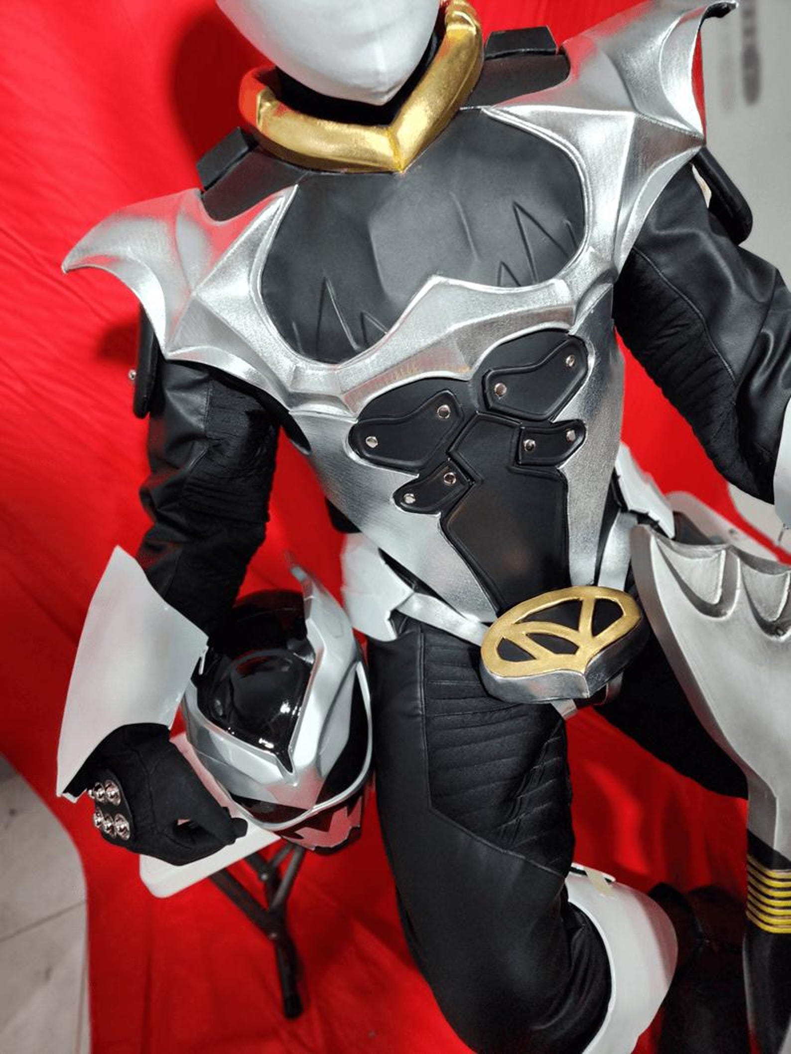 Psycho Ranger Silver Costume Power Rangers [CUSTOM SIZE] - Etsy