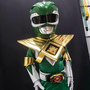Green Ranger BITS Kids Costume Full Set [CUSTOM SIZE] - Etsy