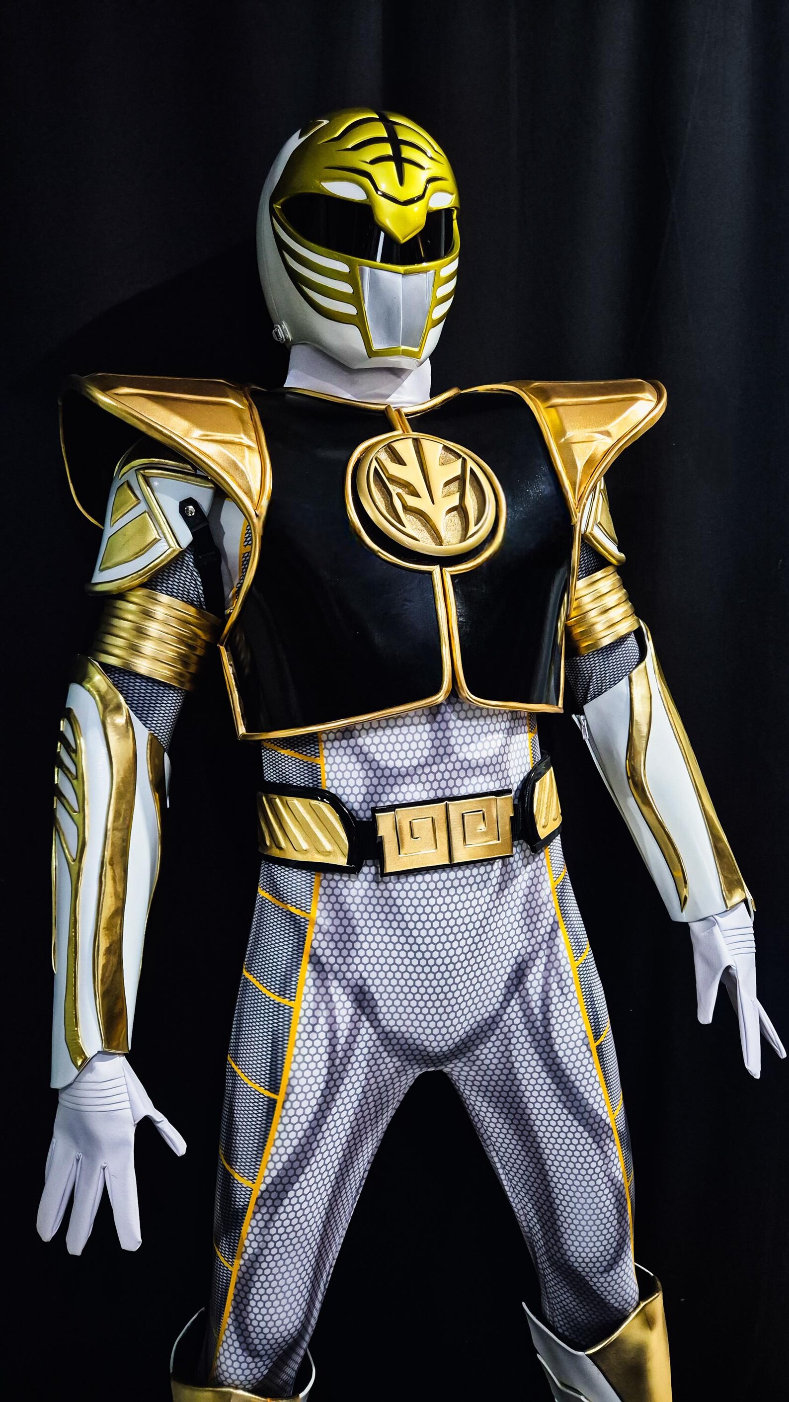 White Tiger Power Ranger Costume [custom Size & Design] - Etsy