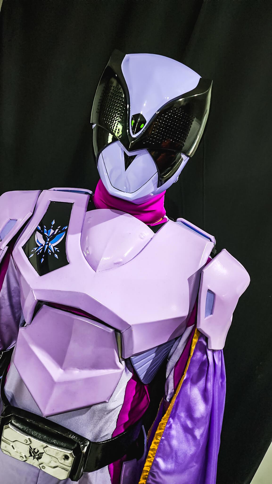 Papillon Ohger Power Ranger Costume [CUSTOM SIZE] for Cosplay Bandai ...