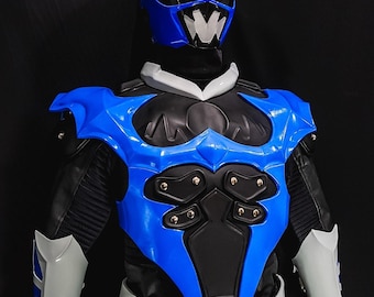 Psycho Blue Power Ranger costume - CUSTOM SIZE Full Body set cosplay wearable suit