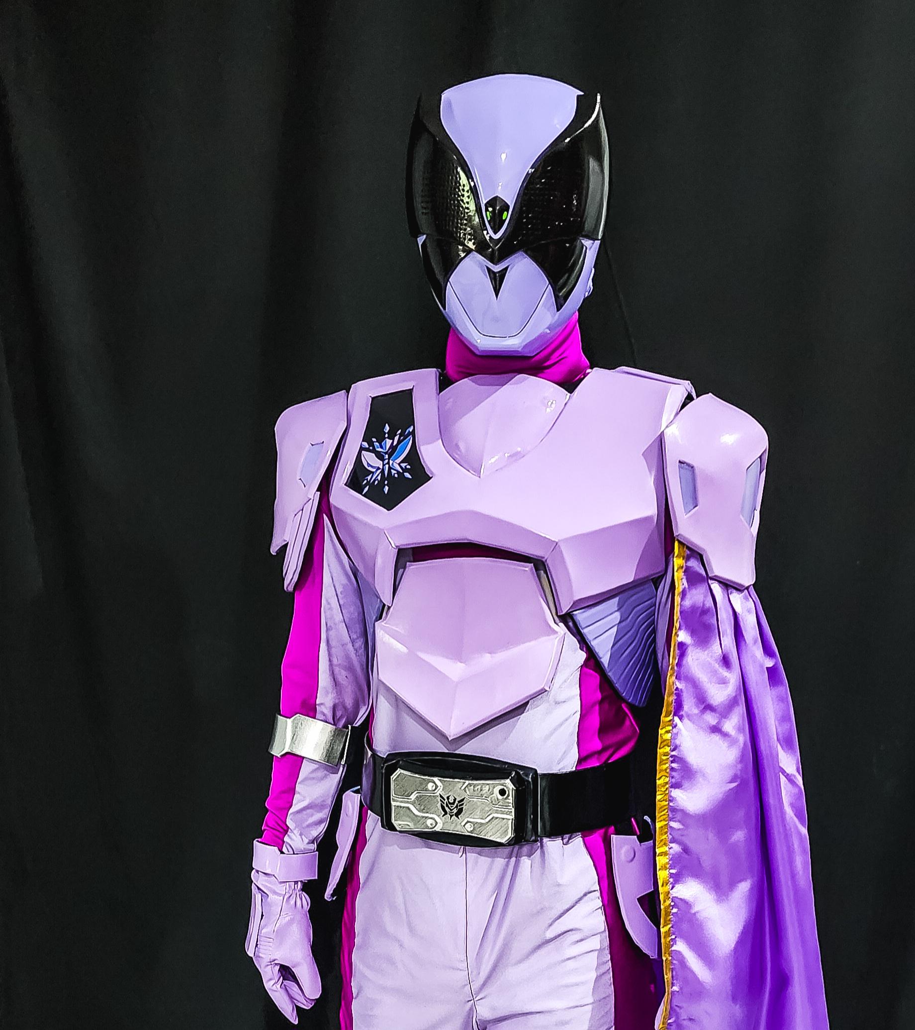Papillon Ohger Power Ranger Costume [CUSTOM SIZE] for Cosplay Bandai ...