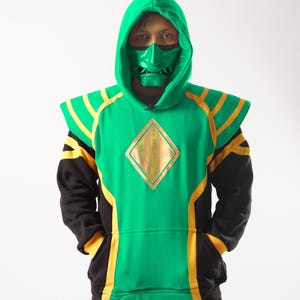 Green Omega Jacket Ranger [CUSTOM SIZE] for daily use and cosplay