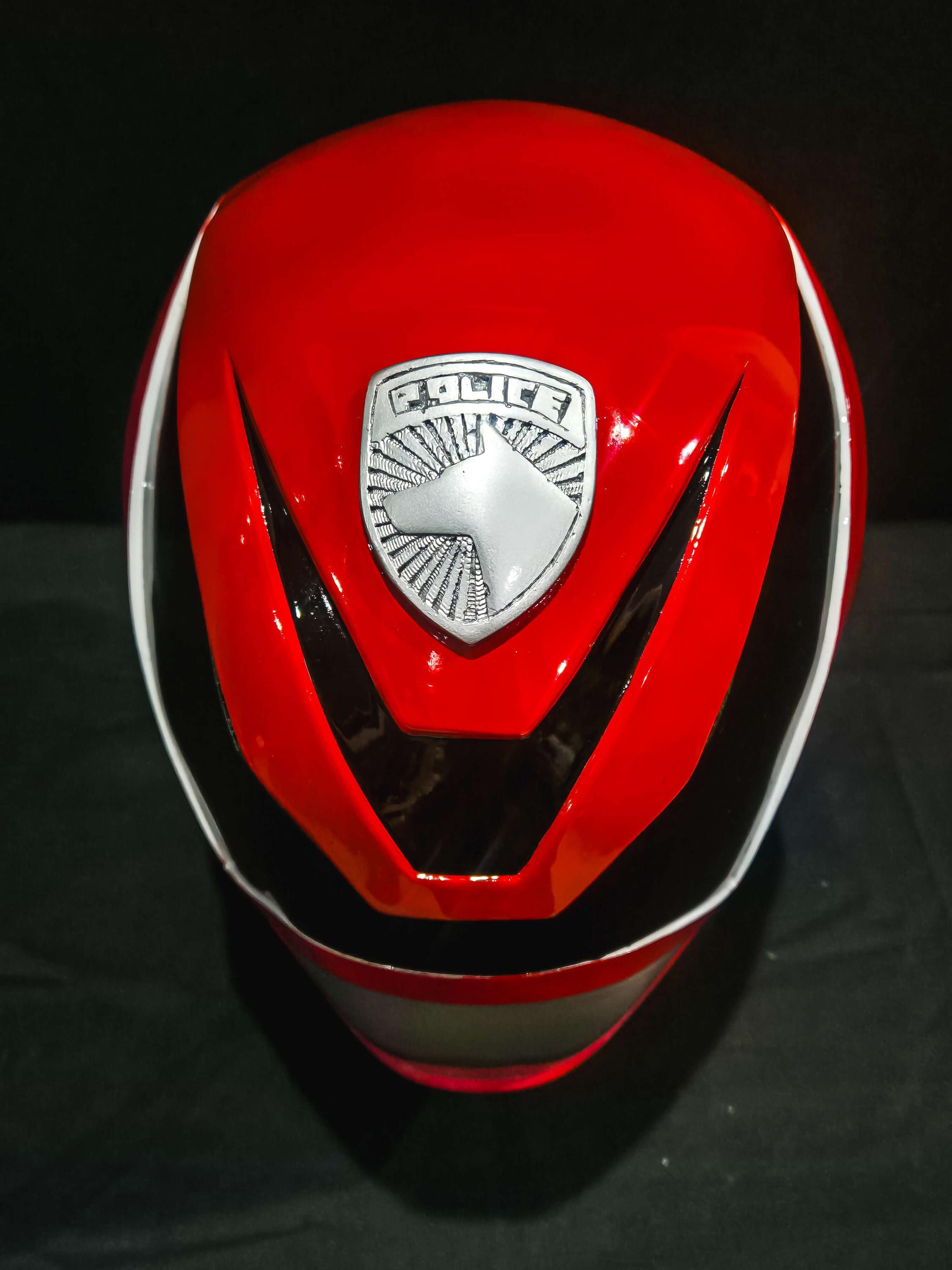 SPD Red Ranger Helmet Wearable for Cosplay Tokusatsu Power Ranger ...