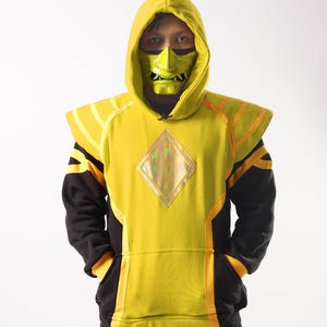 Yellow Omega Jacket Ranger [CUSTOM SIZE] for daily use and cosplay