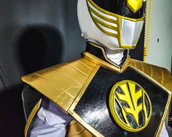 White Tiger Power Ranger costume custom size and design