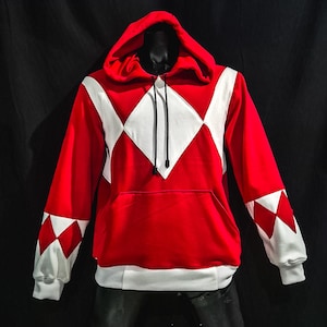 MMPR Red Hoodie Power Ranger for Daily Wear [CUSTOM SIZE]