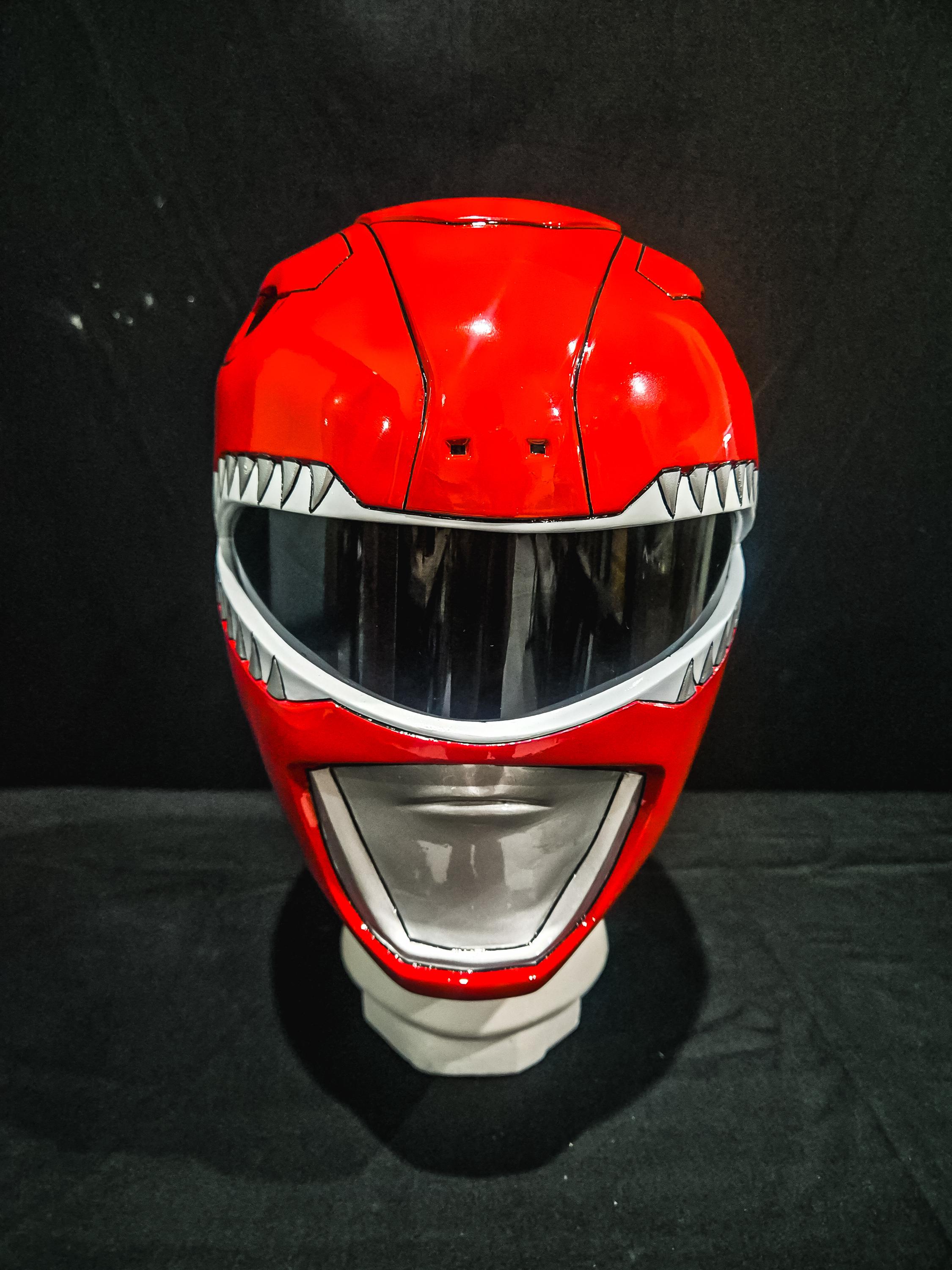 JTOKUCOSTUME MMPR パワーレンジャー レッドレンジャー ヘルメット