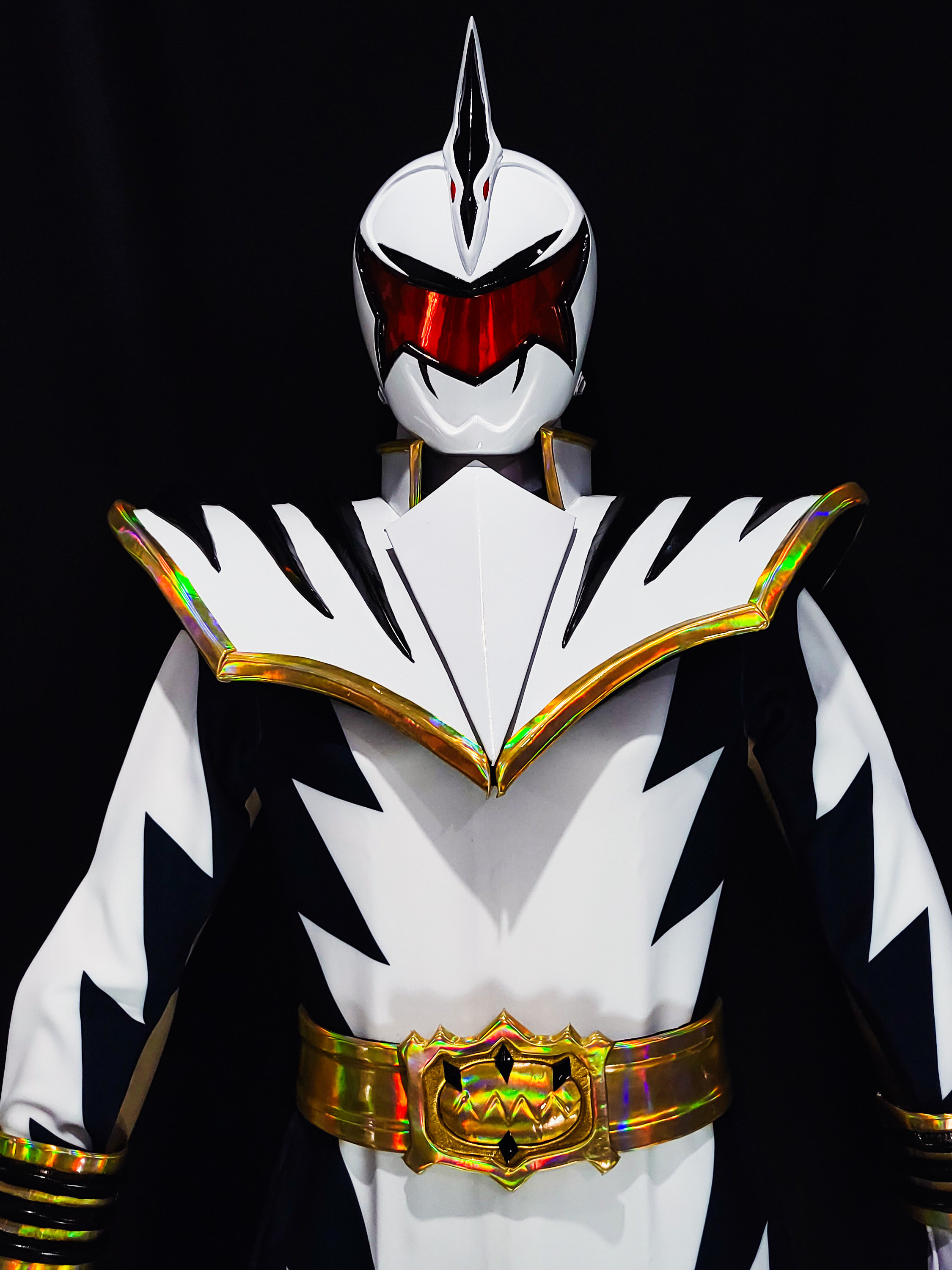 White Dino Ranger Set Costume: [CUSTOM SIZE] - Etsy