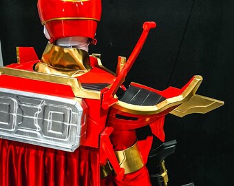 ゴーカイレッド パワーレンジャーコスチューム [カスタムサイズ