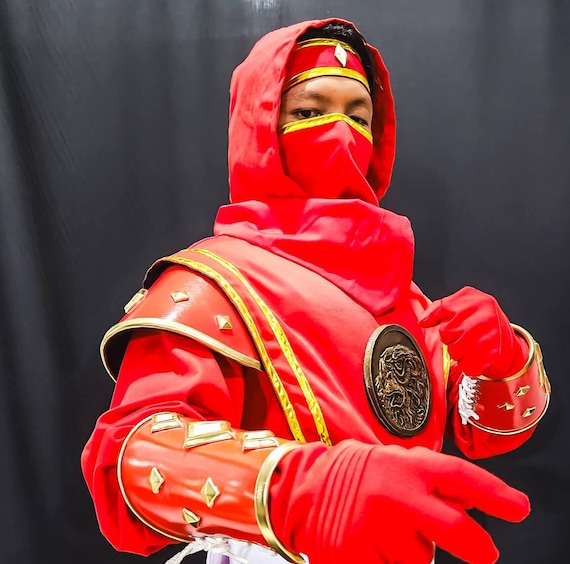 Red Ninjetti Costume – Custom Red Ranger Cosplay Suit (made to