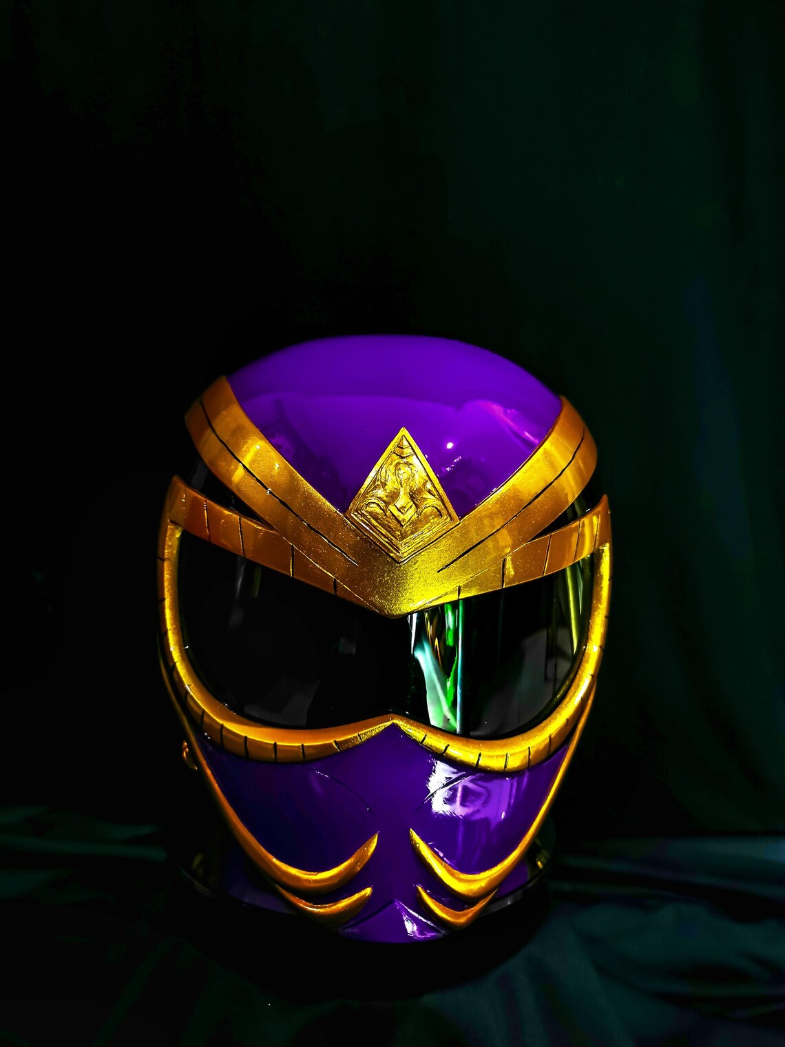 Jungle Furry Lila Power Ranger Helm custom design [CUSTOM SIZE] - Etsy.de